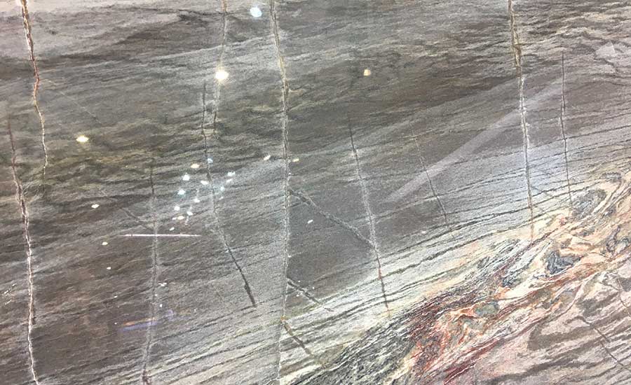 OCEAN BLUE QUARTZITE, Cajugram