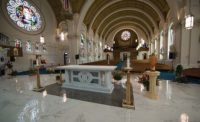 Our Lady of Lourdes Cathedral in downtown Spokane, WA