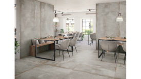 ivory aluminum style tile