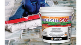Pre-mixed grout
