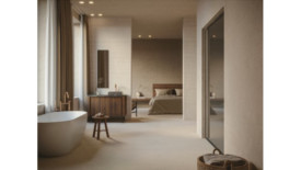 beige floor tiles