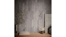 brown wall tile
