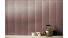 Red wall tile