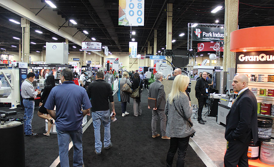 TISE showroom floor
